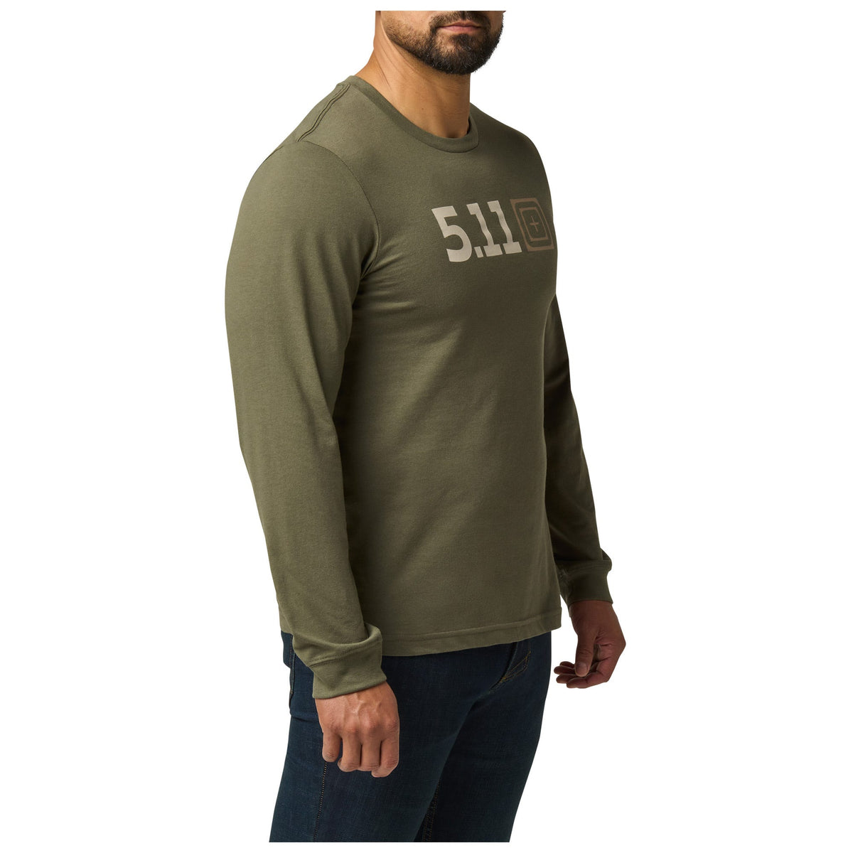 5.11 Scope L/S Tee långärmad T-shirt i Ranger Green