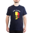 5.11 Patriotic Skull Tee Belgium, kortärmad herr-T-shirt i Pacific Navy