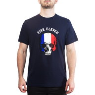 5.11 Patriotic Skull Tee France T-shirt i Pacific Navy