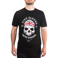 5.11 Decorated Skull Tee United Kingdom T-shirt i Black med dekorerat dödskallemotiv