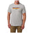 5.11 Tactical Germany Five Eleven Tee i Heather Grey, kortärmad T-shirt