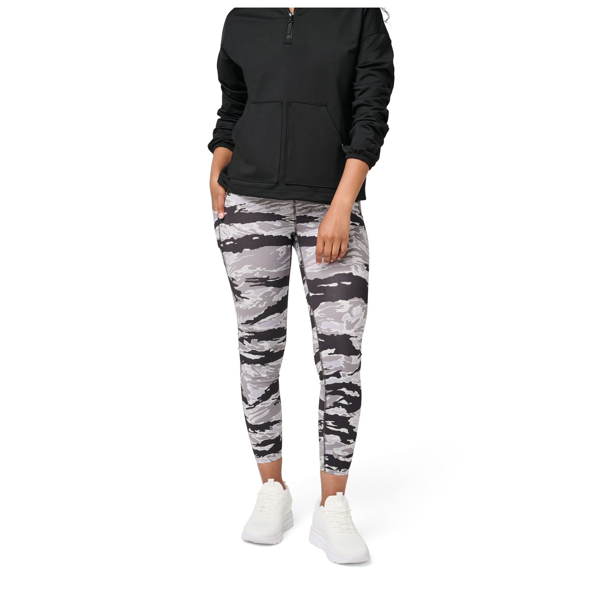 5.11 Women's Max Effort High Waist Legging i Night Tiger Camo