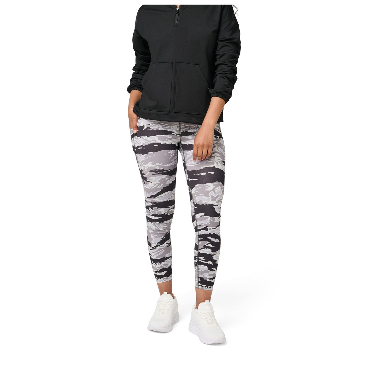 5.11 Women's Max Effort High Waist Legging i Night Tiger Camo