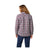 5.11 Tactical Women's Carmen Shirt Jacket i Lilac Grey Plaid, skjortjacka för dam