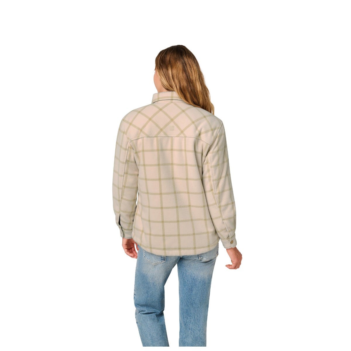 5.11 Tactical Women's Carmen Shirt Jacket i Sand Dune Plaid, skjortjacka för dam