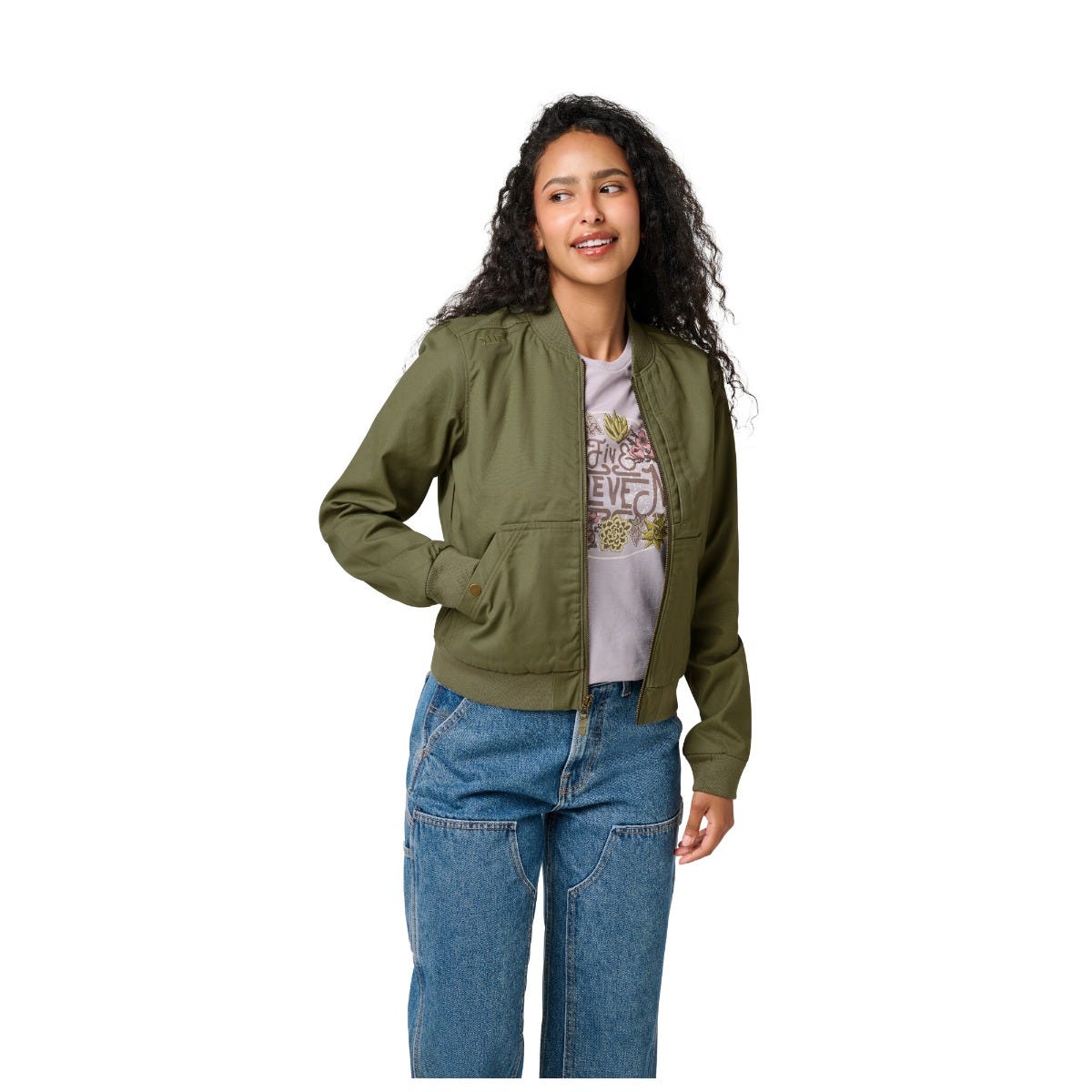 5.11 Women's Marty Bomber Jacket i Tank Green, bomberjacka för dam