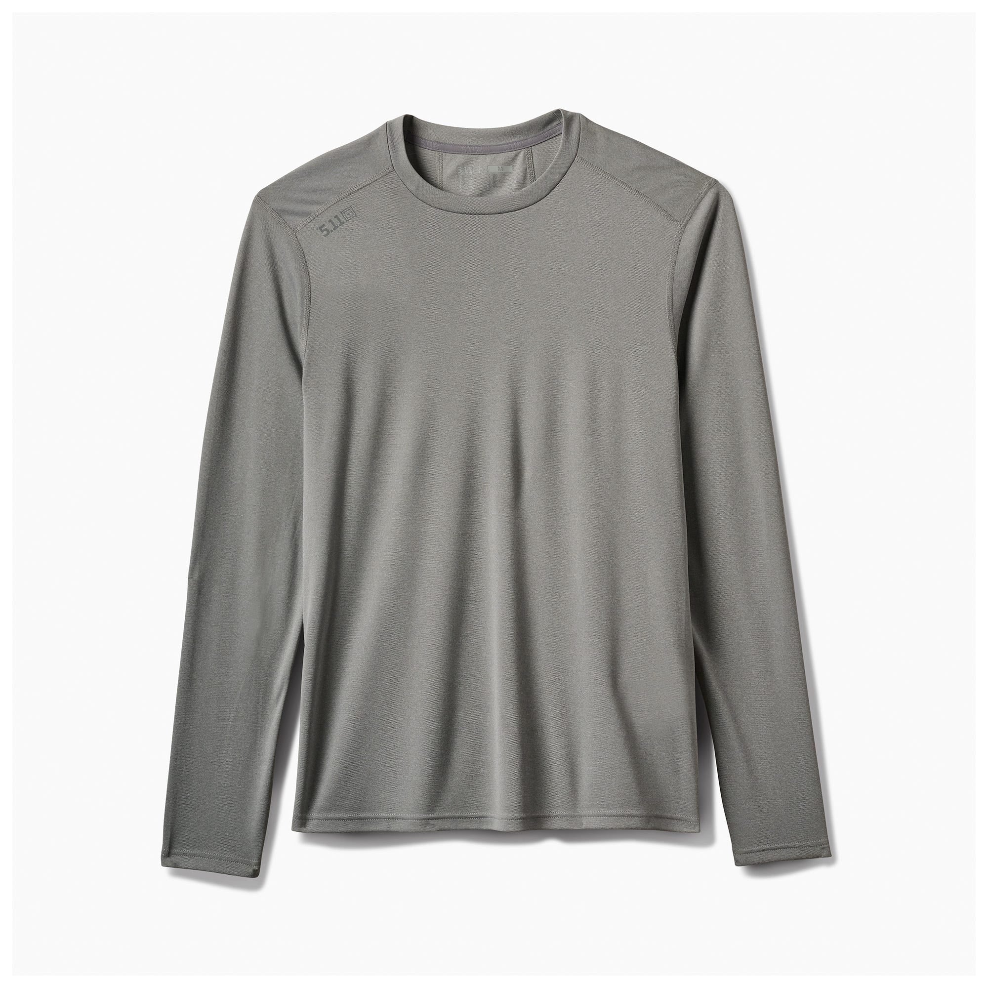 5.11 Sulli UV Long Sleeve Crew långärmad tröja i Overcast Grey Heather