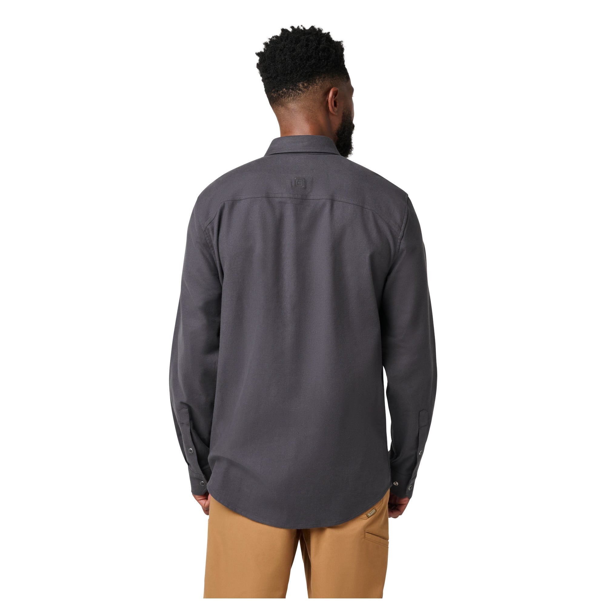 5.11 Tactical Austin Flannel Solid herrskjorta i färgen Volcanic