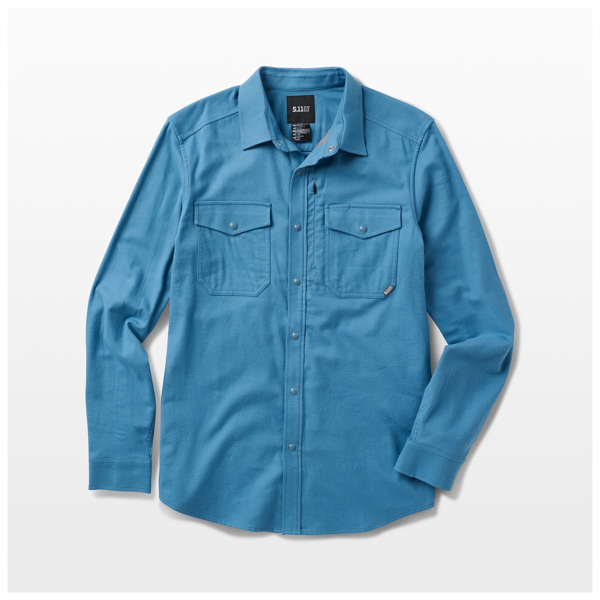 5.11 Tactical Austin Flannel Solid herrskjorta i färgen Diplomat