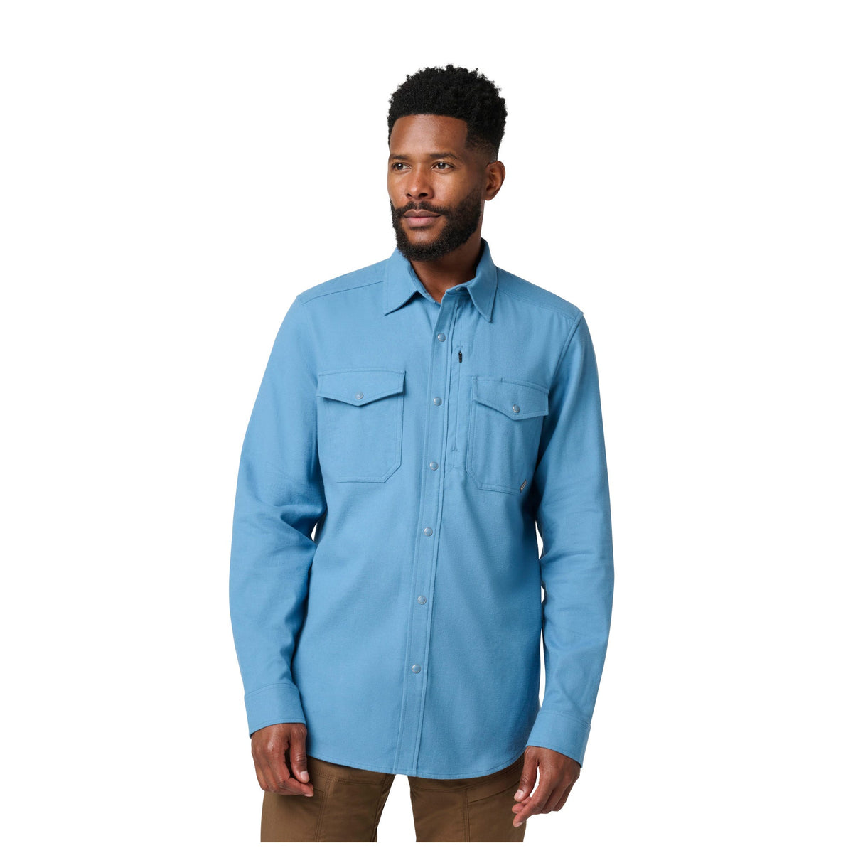 5.11 Tactical Austin Flannel Solid herrskjorta i färgen Diplomat