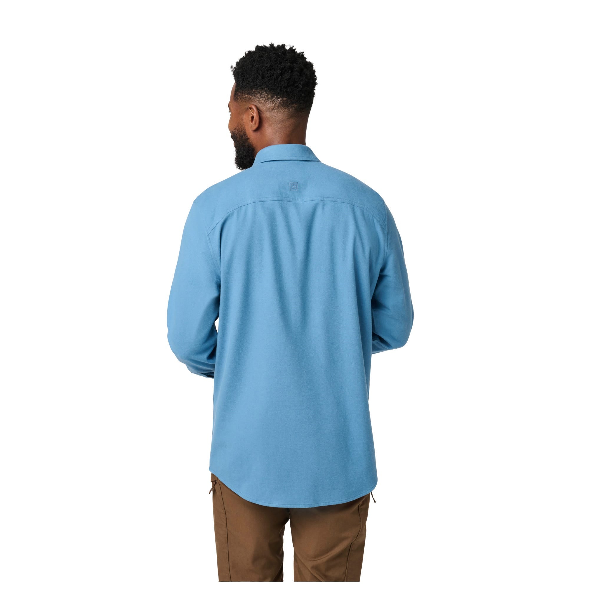 5.11 Tactical Austin Flannel Solid herrskjorta i färgen Diplomat