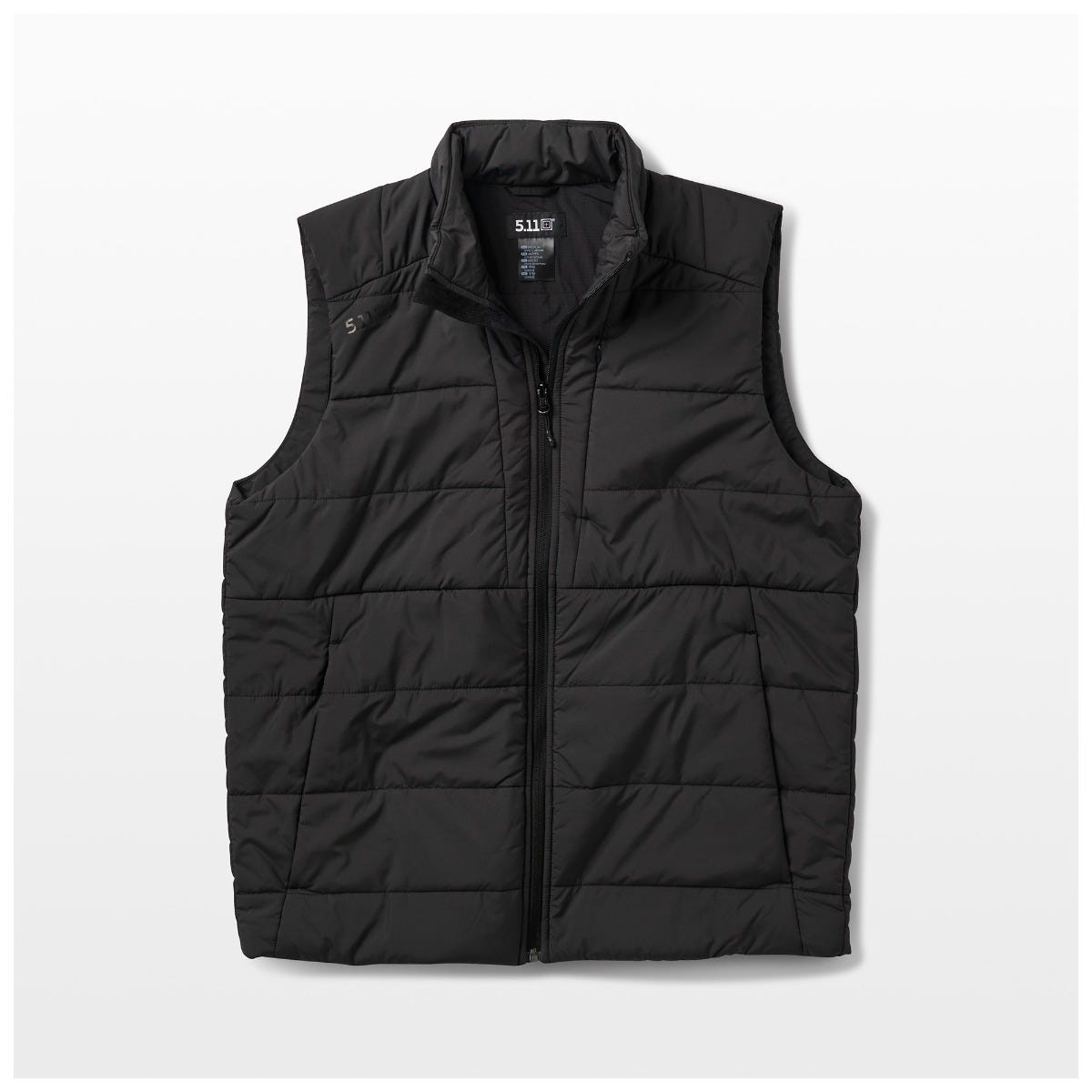 5.11 Explore Primaloft Vest i Black, väst för herr.