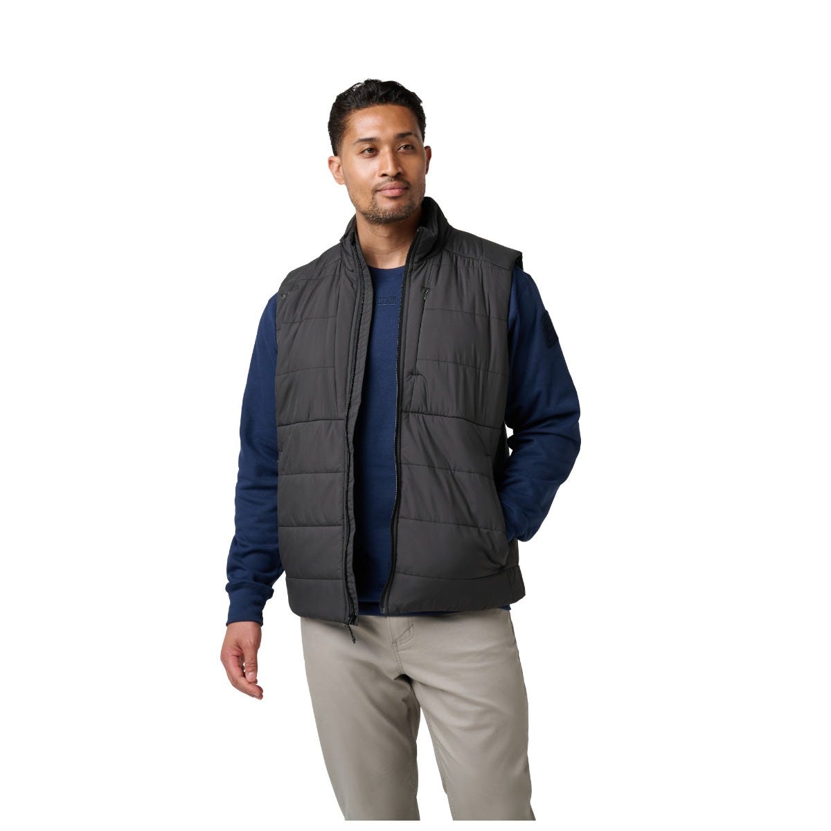 5.11 Explore Primaloft Vest i Black, väst för herr.