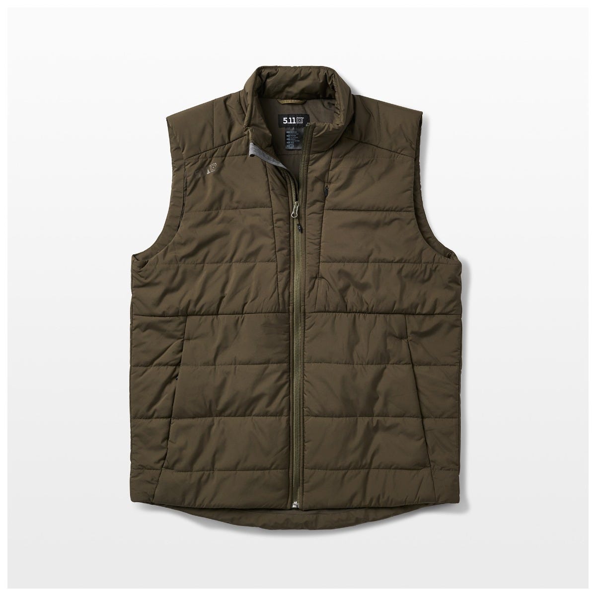5.11 Explore Primaloft Vest i Ranger Green, väst för herr.