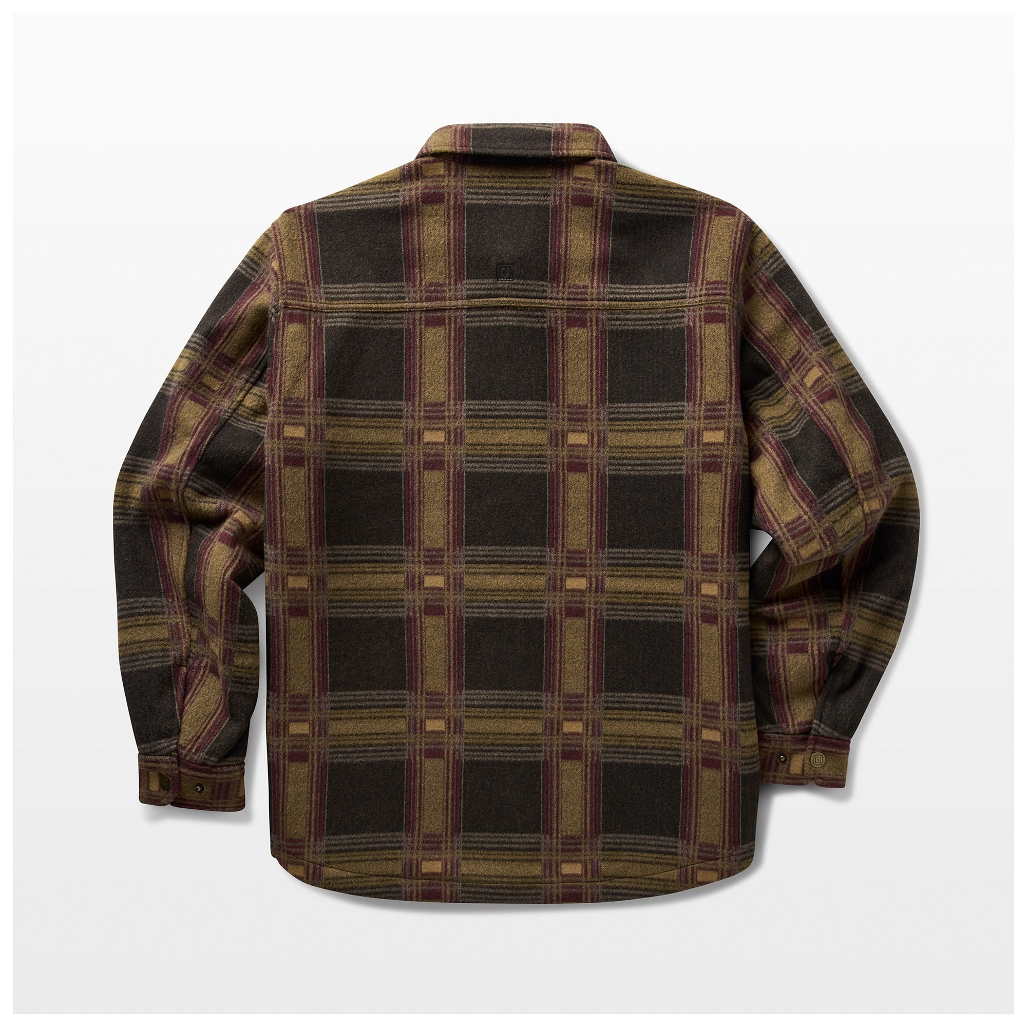 5.11 Tactical Frontier Shirt Jacket Black Plaid, skjortjacka