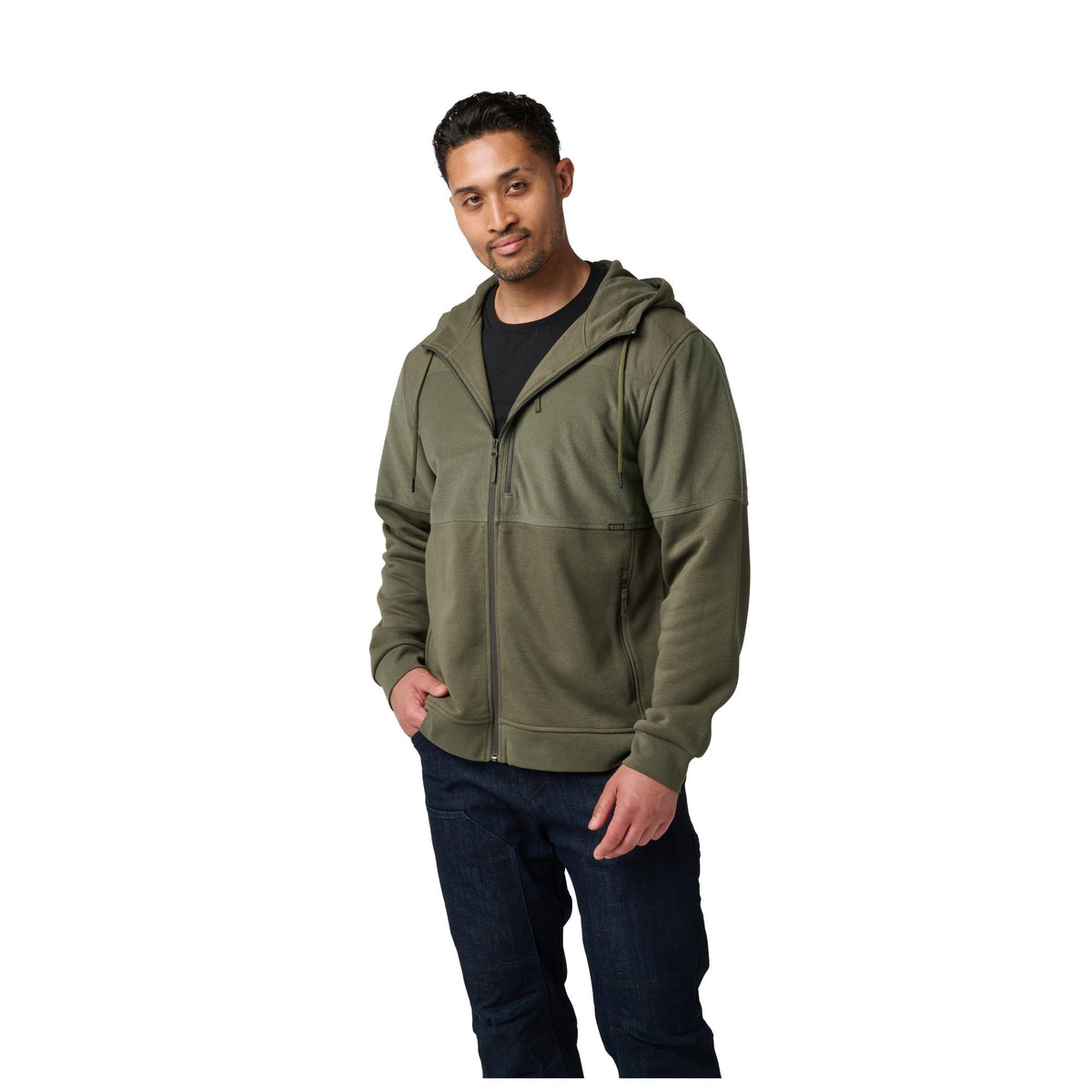 5.11 Adhere Jacket för män i färgen Ranger Green