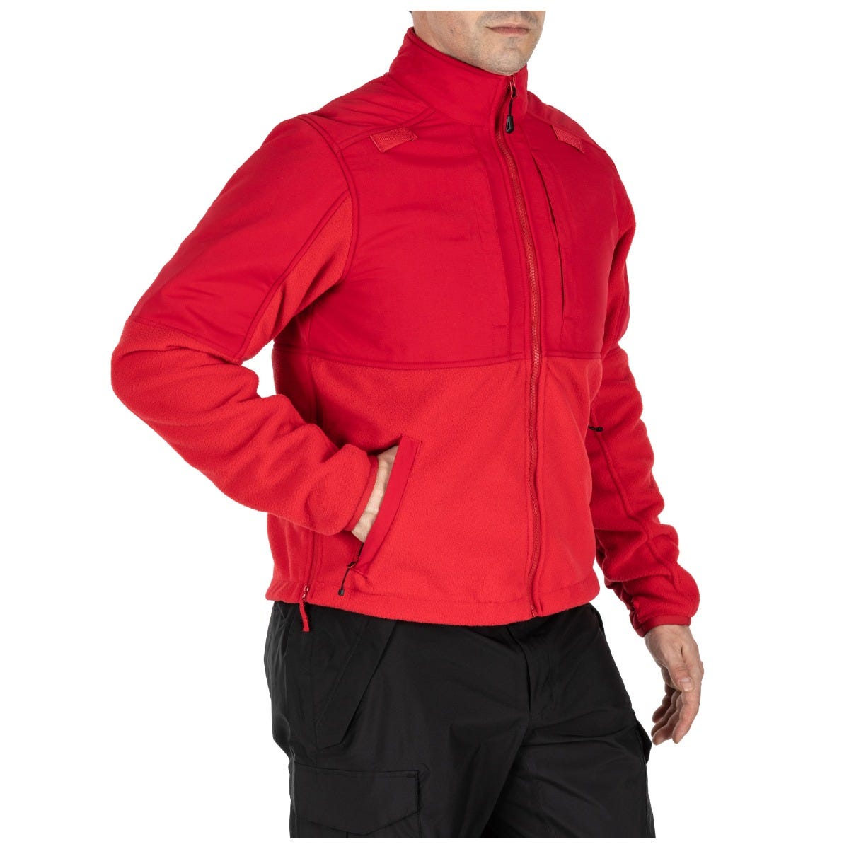 5.11 Tactical Fleece 2.0 fleecejacka i Range Red