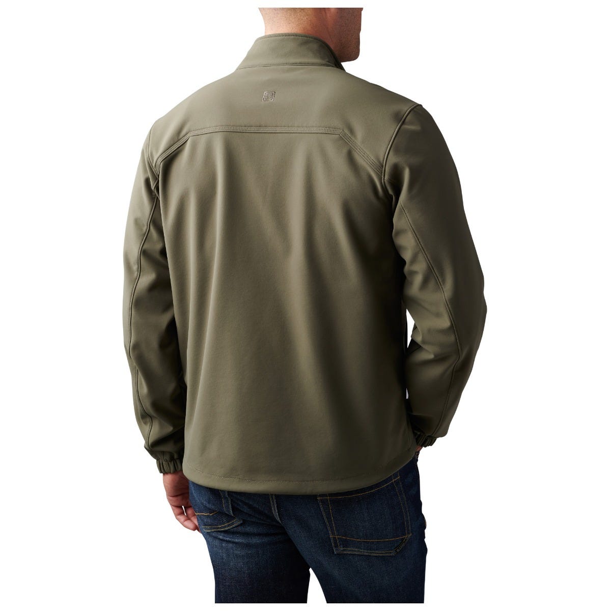 5.11 Nevada Softshell Jacket i Ranger Green, softshelljacka med fickor och justerbara detaljer