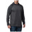 5.11 Stratos Long Sleeve Hoodie i Volcanic, långärmad huvtröja med formad huva