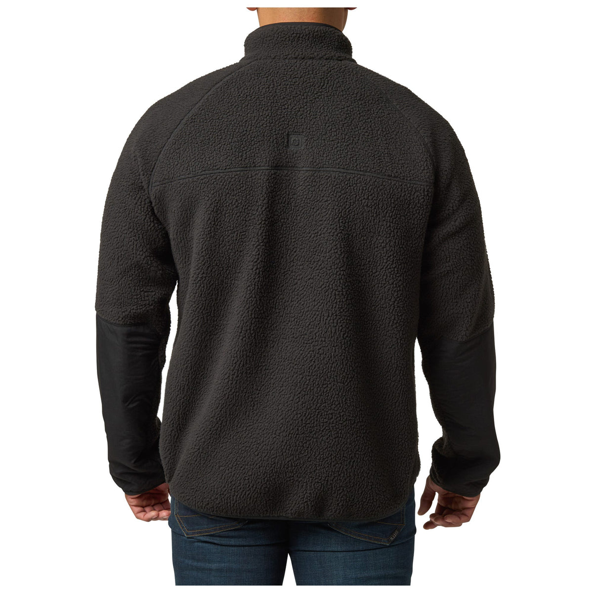 5.11 HQ Tech Fleece Jacket i Black med handfickor och bröstficka