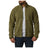 5.11 HQ Tech Fleece Jacket i Field Green med handfickor och bröstficka