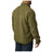 5.11 HQ Tech Fleece Jacket i Field Green med handfickor och bröstficka