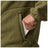 5.11 HQ Tech Fleece Jacket i Field Green med handfickor och bröstficka