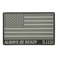 5.11 Tactical USA Patch med amerikanskt flaggmotiv i Double Tap