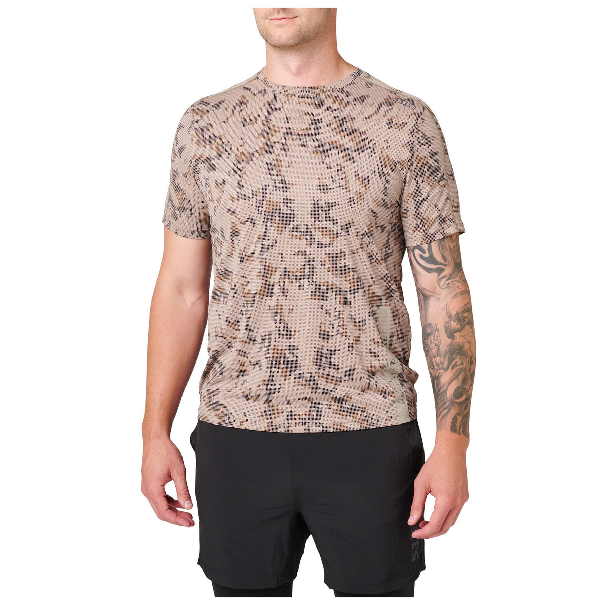 5.11 No Mercy PT-R Short Sleeve Top i D B W Wr Cmo