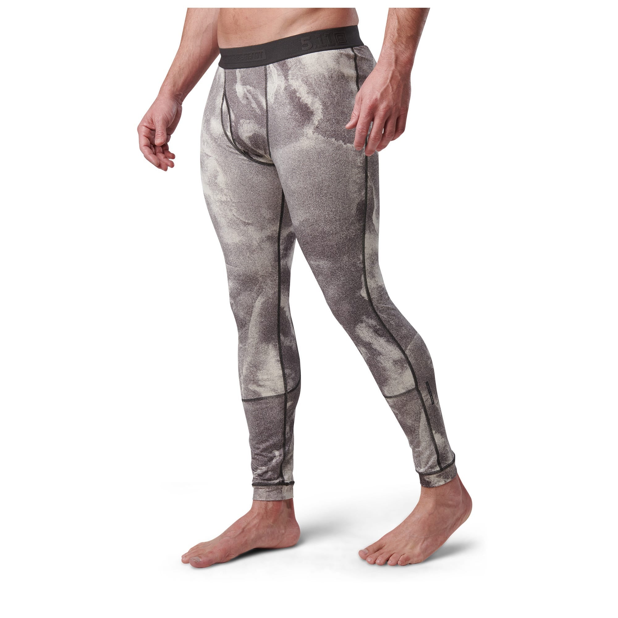 5.11 PT-R Shield Tight 2.0 i Volcanic Watercolor Camo, tights för baslager