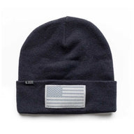 5.11 Cuffed Flag Bearer Beanie mössa i Dark Navy med uppvikt kant.