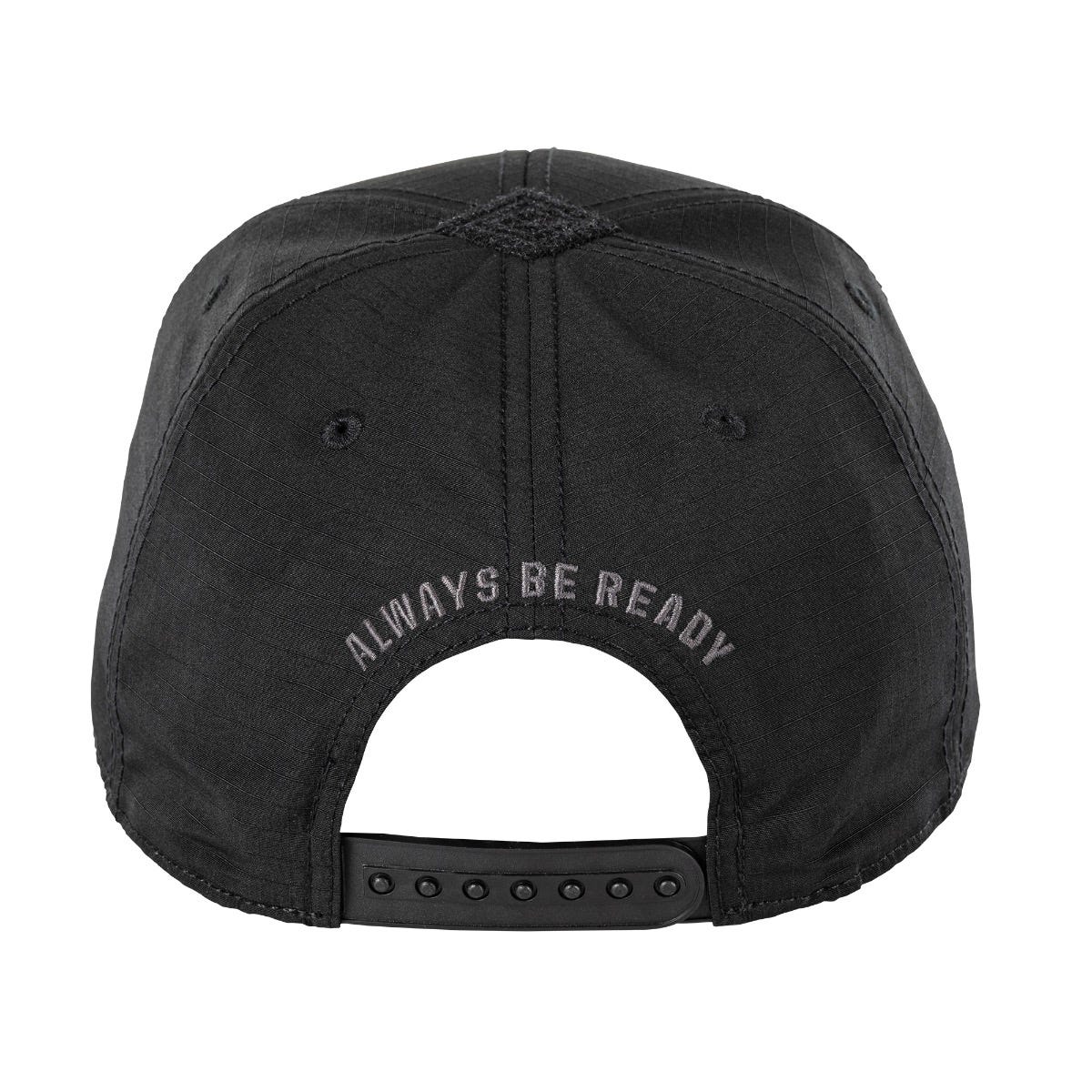 5.11 Tactical Logo Cap i Black med böjd skärm och broderad logotyp
