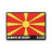 5.11 North Macedonia Flag Patch i Multi