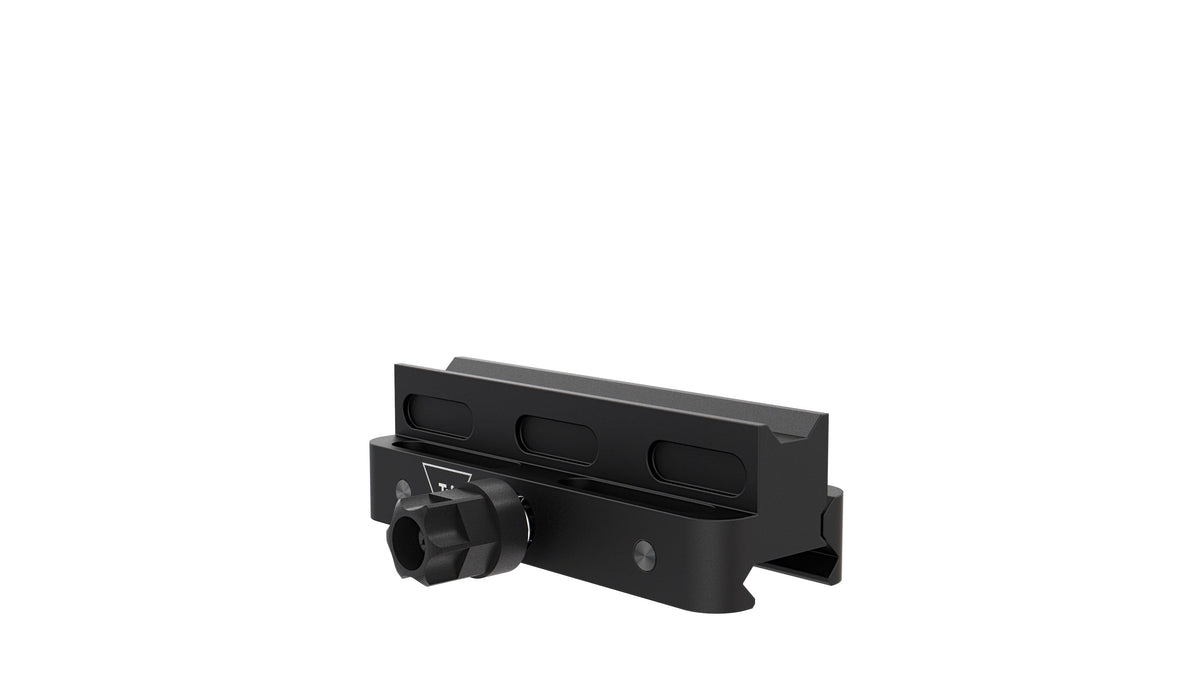 Trijicon ACOG Extra High Mount med Q-LOC, extra högt montage i matt svart aluminium