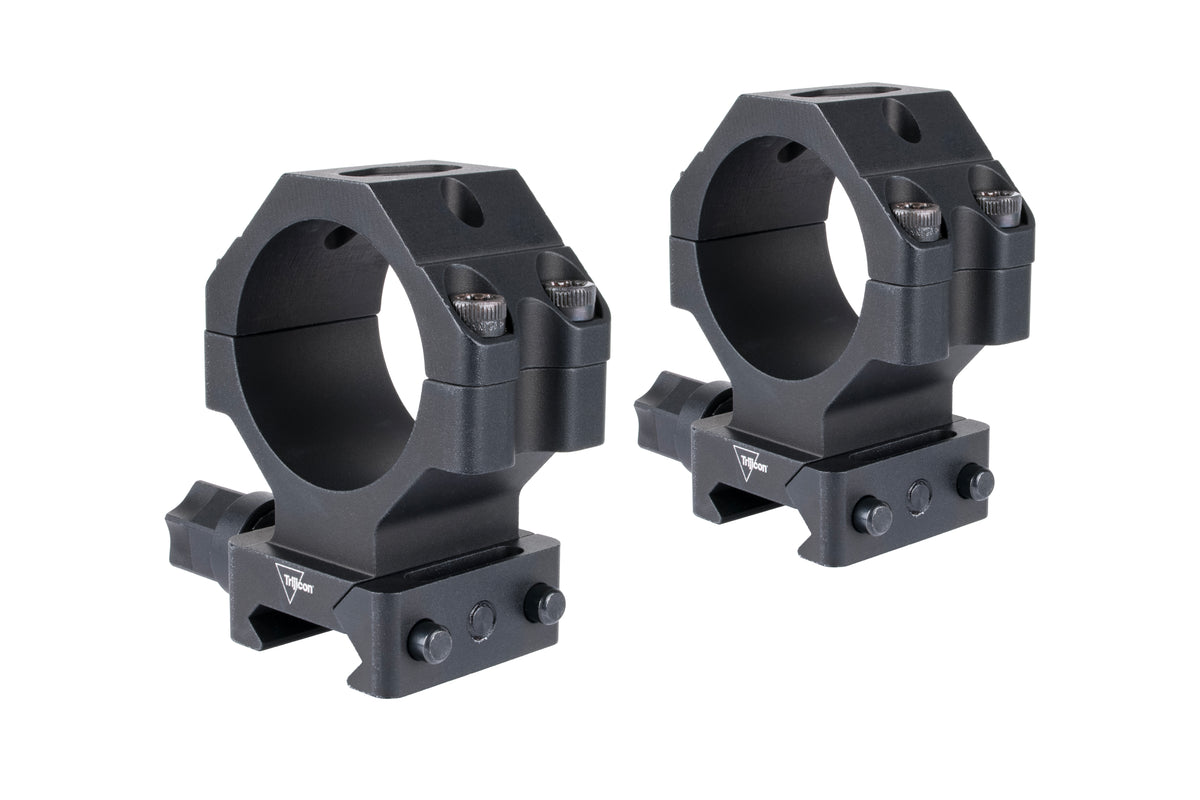 Trijicon Q-LOC höga monteringsringar för kikarsikte med 30 mm tub, matt svart finish – bild 2