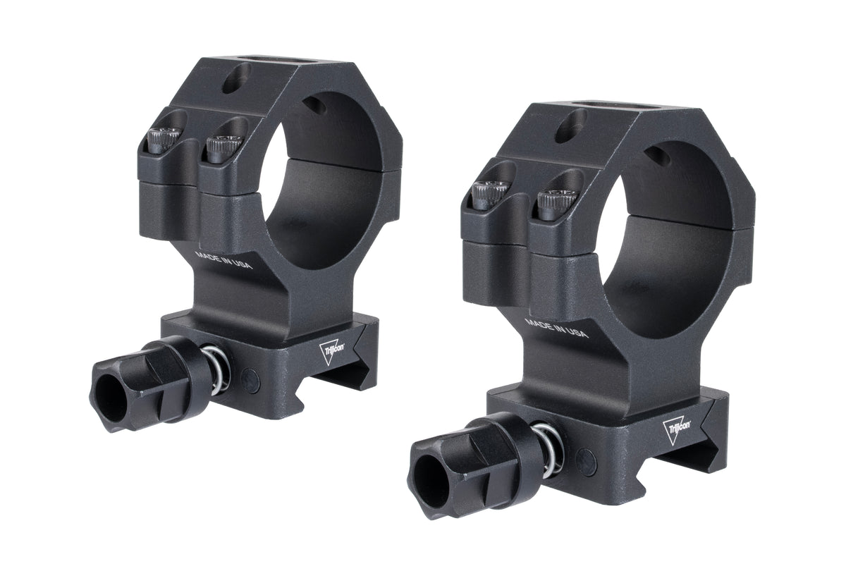 Trijicon Q-LOC extra höga ringmontage för 30 mm kikarsikte, matt svart