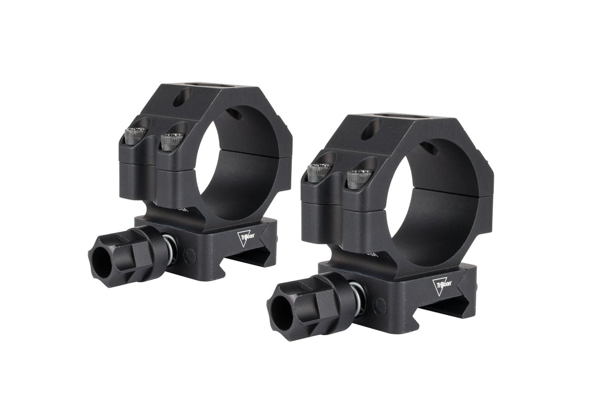 Trijicon Q-LOC kikarsiktesringar, lågprofil för 34 mm tub, matt svart