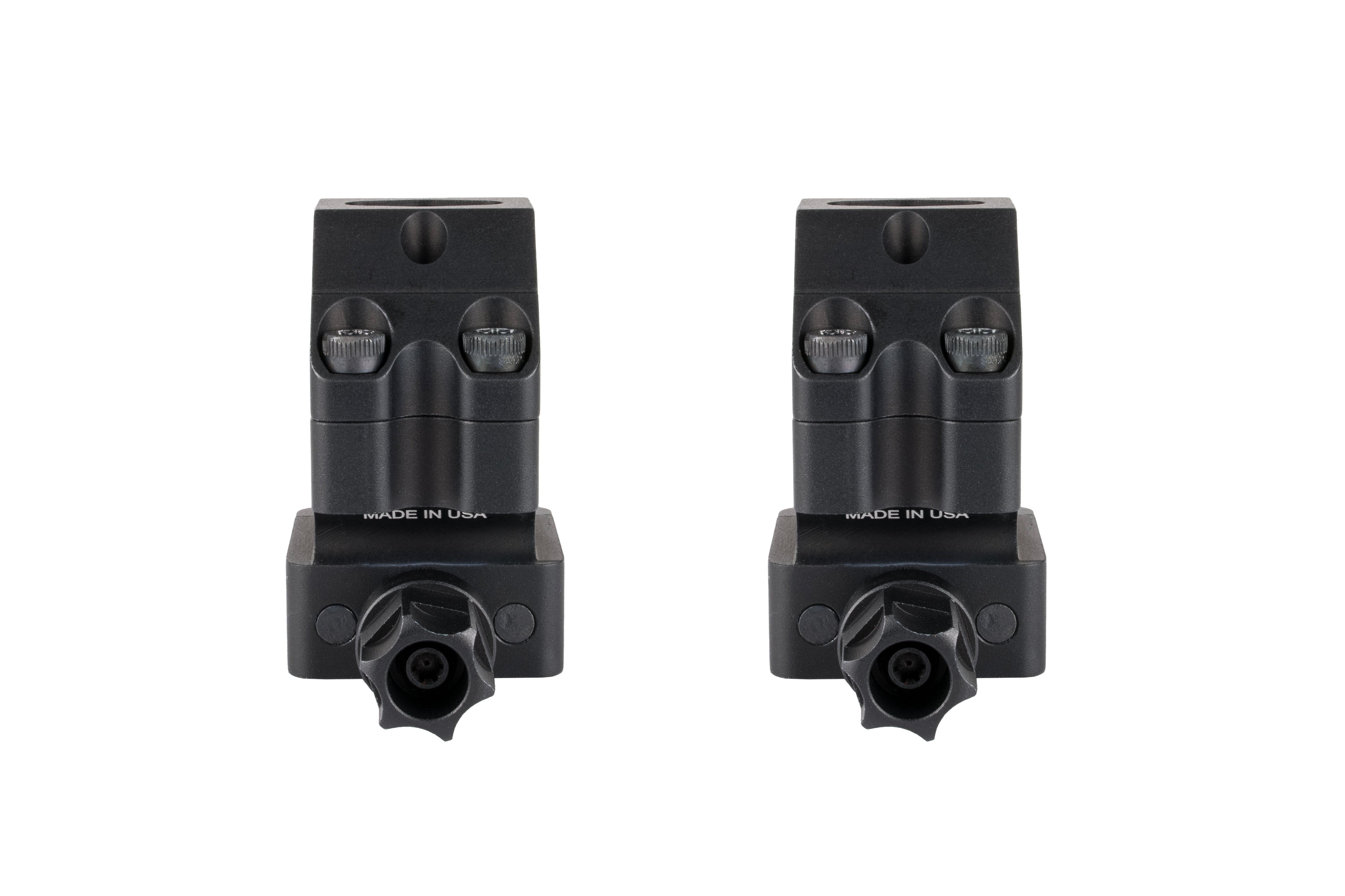 Trijicon Q-LOC kikarsiktesringar, lågprofil för 34 mm tub, matt svart – bild 4