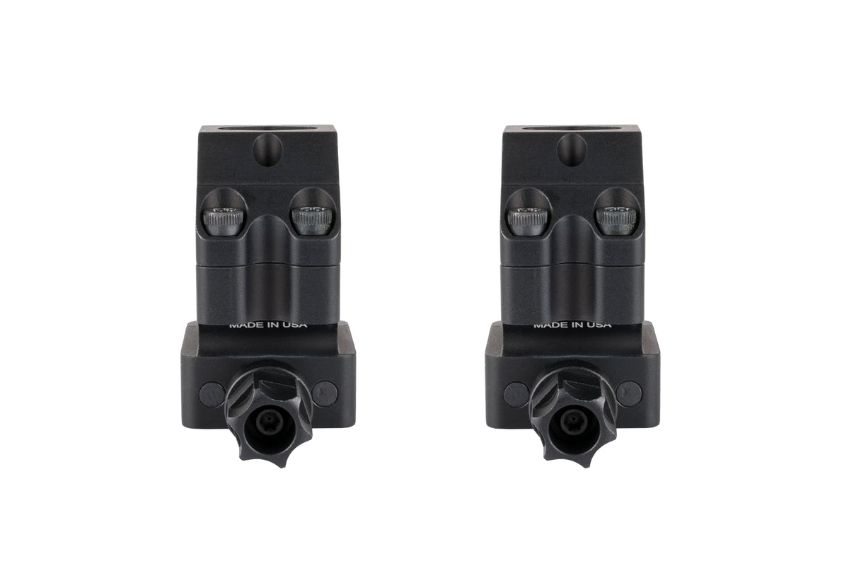 Trijicon Q-LOC kikarsiktesringar, lågprofil för 34 mm tub, matt svart – bild 4
