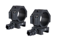 Trijicon Q-LOC monteringsringar, medium, för kikarsikte med 34 mm tub, matt svart