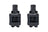 Trijicon Q-LOC monteringsringar, medium, för kikarsikte med 34 mm tub, matt svart – bild 6