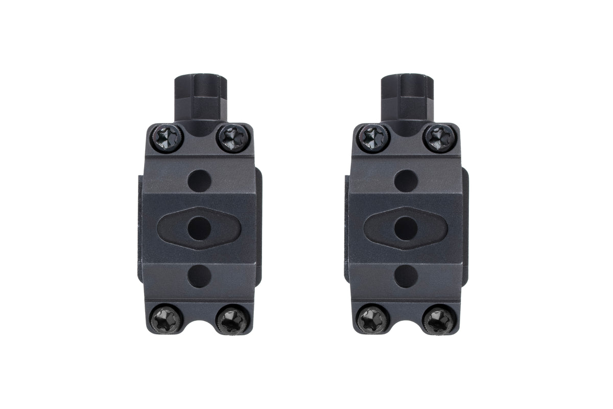 Trijicon Q-LOC monteringsringar, medium, för kikarsikte med 34 mm tub, matt svart – bild 5