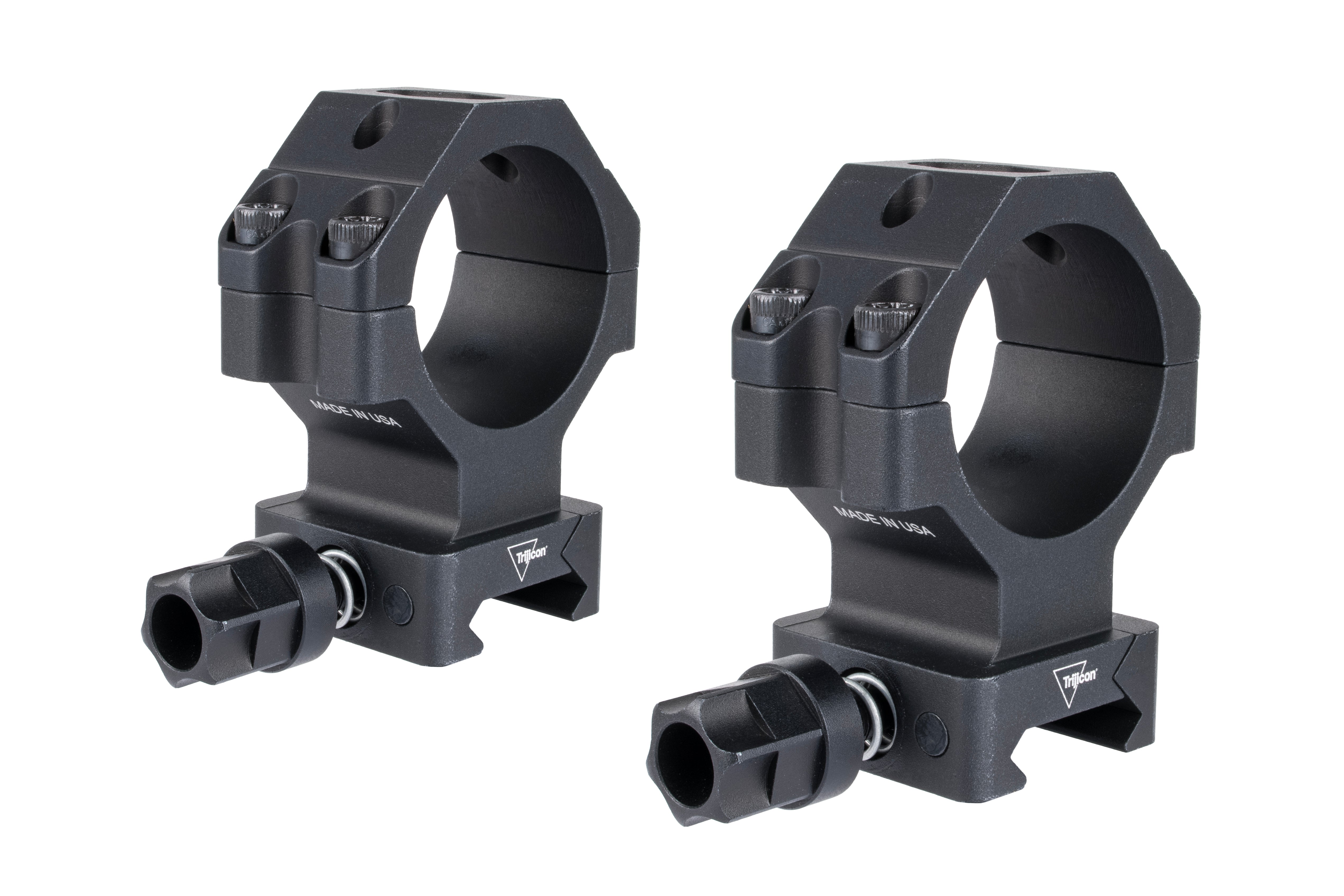Trijicon Q-LOC extra höga monteringsringar för 34 mm kikarsikte, matt svart