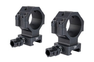 Trijicon Q-LOC extra höga monteringsringar för 34 mm kikarsikte, matt svart