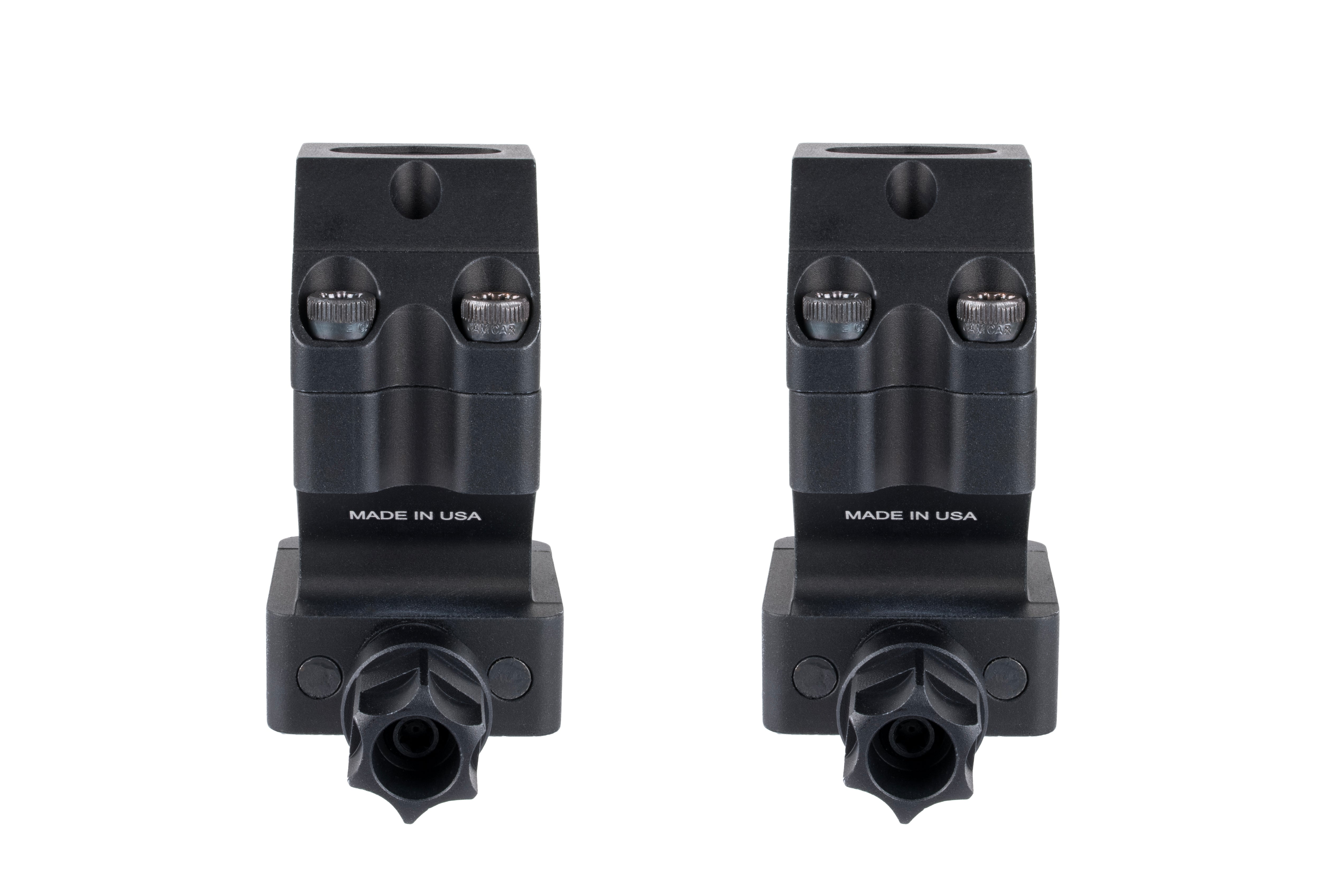 Trijicon höga Q-LOC kikarsiktesringar för 35 mm tub, matt svarta – bild 4