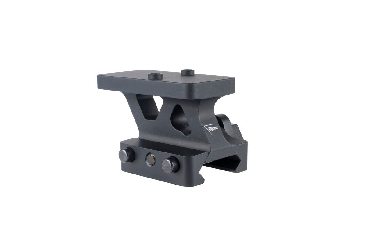 Trijicon RMRcc Q-LOC snabbfäste i matt svart för Picatinny, med full co-witness – bild 4