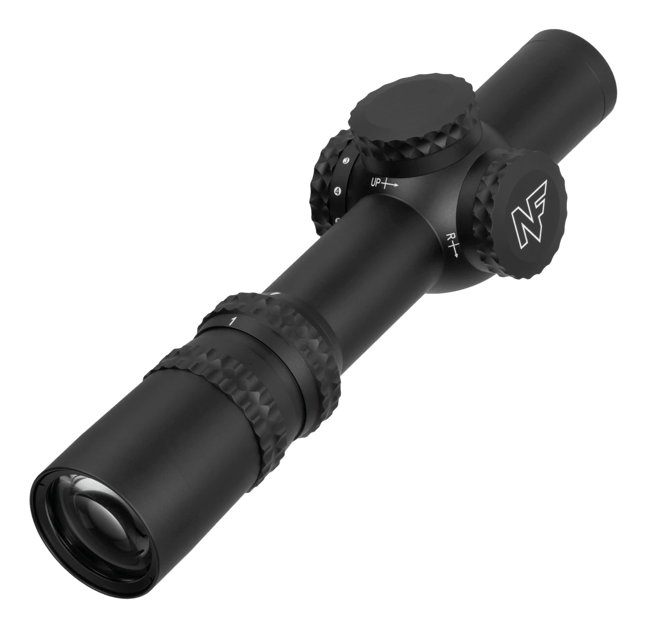 Nightforce Kikarsikte ATACR 1-8x24 F1 1/4 MOA FC-DMx belyst, täckta torn – bild 2