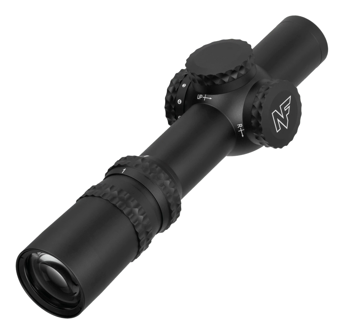 Nightforce Kikarsikte ATACR 1-8x24 F1 1/4 MOA FC-DMx belyst, täckta torn – bild 2
