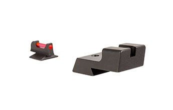 Trijicon Fiber Sights med röd fiberoptisk front och svart baksikte för 1911 Novak Low Cut