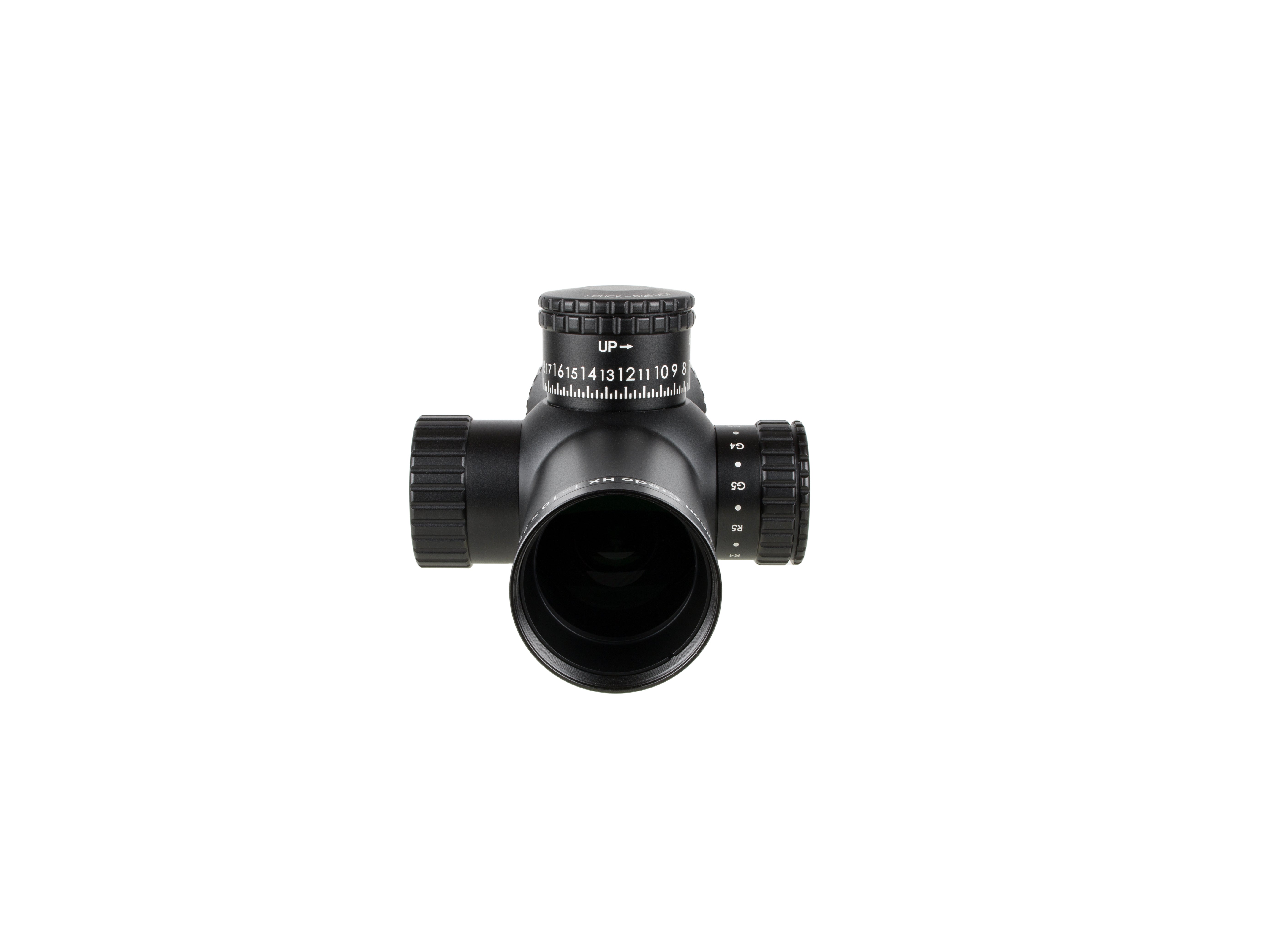 Trijicon Credo HX 1-10x28 kikarsikte med FFP, röd- och grönbelyst riktmedel och satin svart finish – bild 8